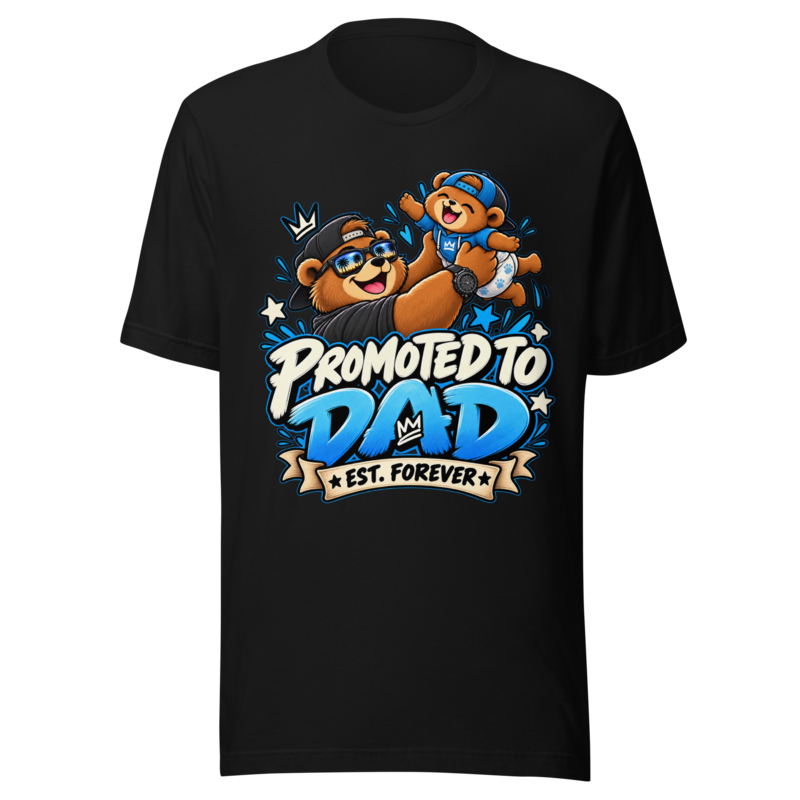 "Promoted to Dad" Bear T-Shirt