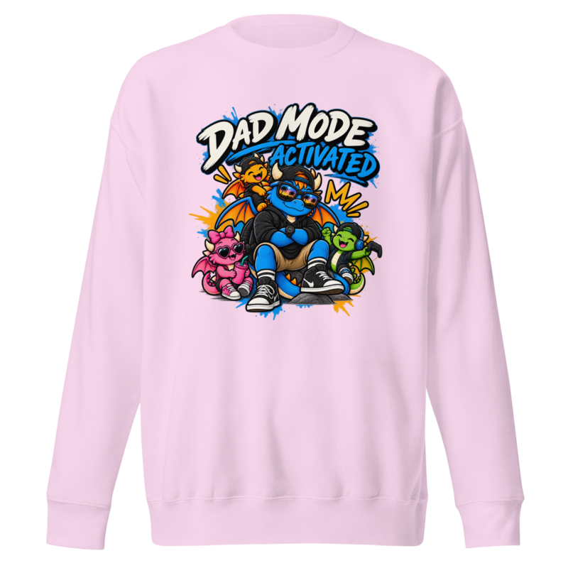 "Dad Mode Activated" Dragon Dad Premium Sweatshirt