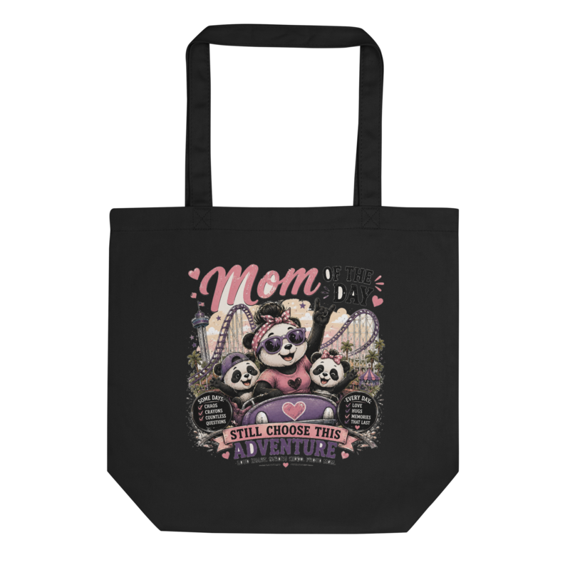 Mom of the Day — Loud Heart, Strong Kiddo, Proud Mom Tote Bag