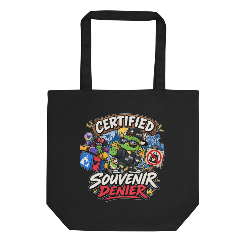 "Certified Souvenir Denier" Dragon Dad Tote Bag