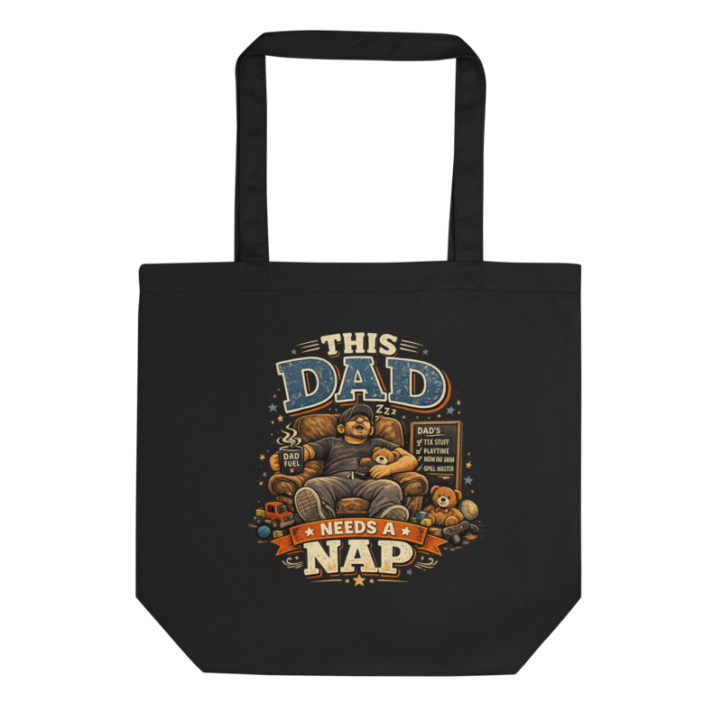 This Dad Needs a Nap — Grill Master Tote Bag