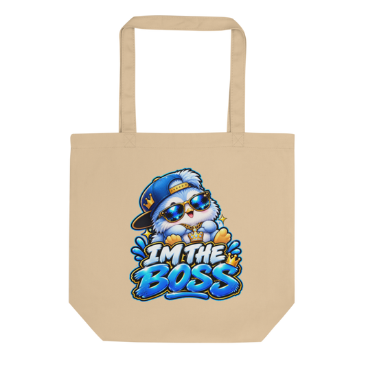 "I'm the Boss" Penguin Tote Bag