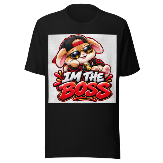 "I'm the Boss" Bunny T-Shirt
