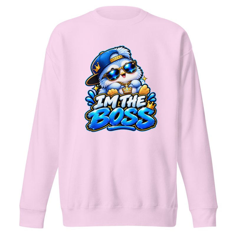 "I'm the Boss" Penguin Premium Sweatshirt