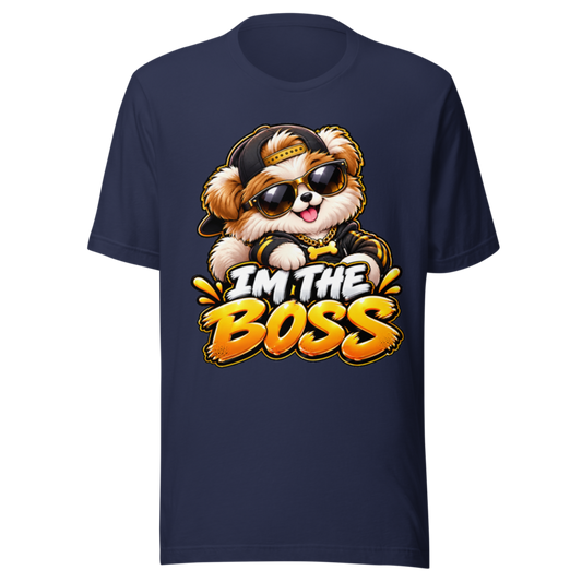 "I'm the Boss" Cool Puppy T-Shirt