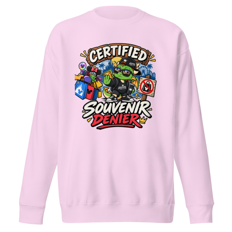 "Certified Souvenir Denier" Dragon Dad Premium Sweatshirt