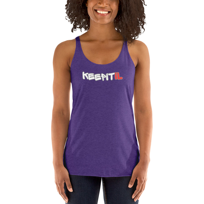 Women's Racerback Tank — Purple Rush