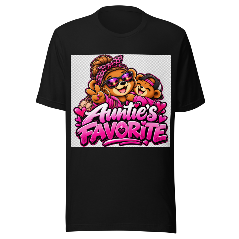 "Auntie's Favorite" Bear Duo T-Shirt