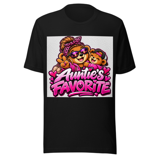 "Auntie's Favorite" Bear Duo T-Shirt