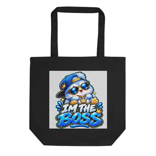 "I'm the Boss" Penguin Tote Bag