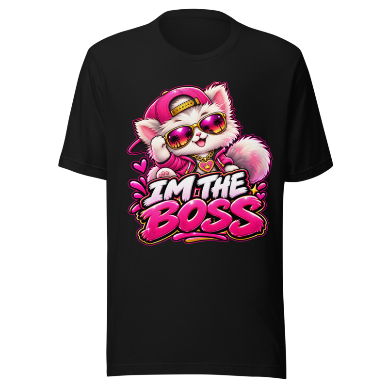 "I'm the Boss" Kitten T-Shirt