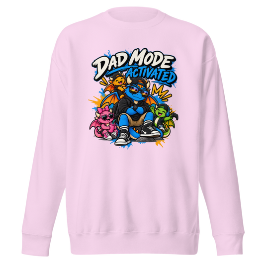 "Dad Mode Activated" Dragon Dad Premium Sweatshirt