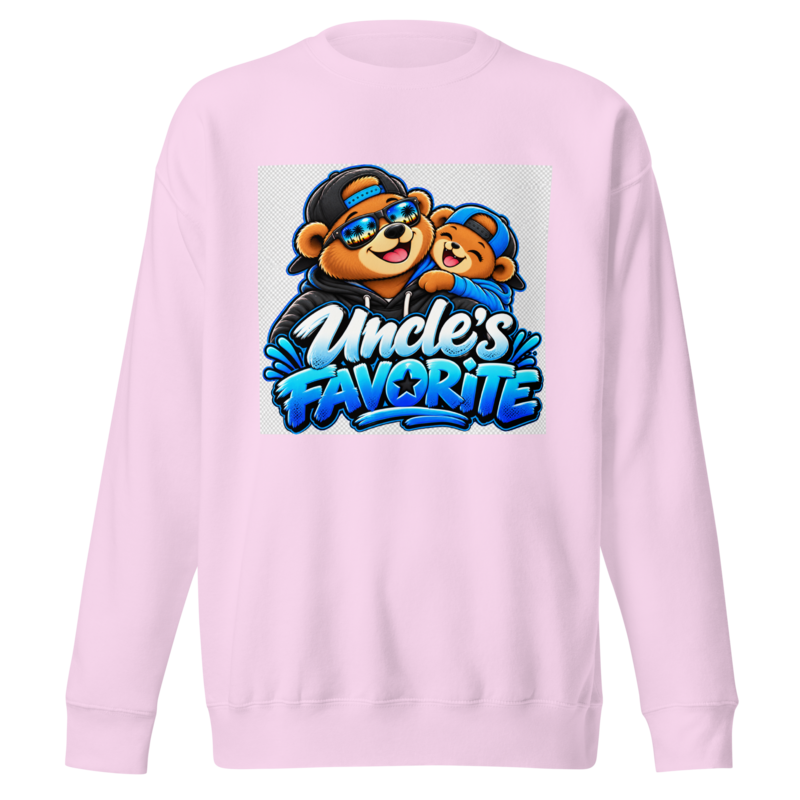 "Uncle's Favorite" Bear Duo Premium Sweatshirt