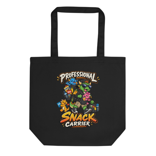 "Professional Snack Carrier" Dragon Dad Tote Bag