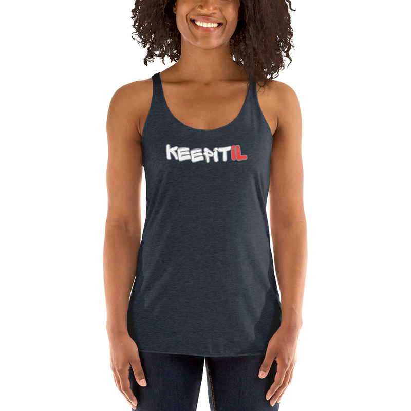 Women's Racerback Tank — Vintage Navy
