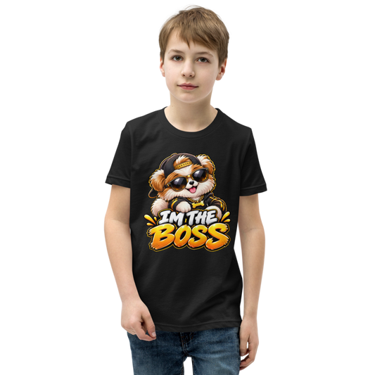 Cool Puppy Boss Kids T-Shirt