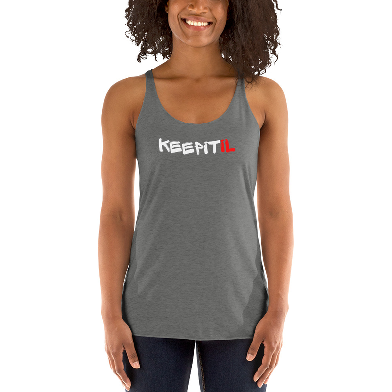 Women's Racerback Tank — Premium Heather