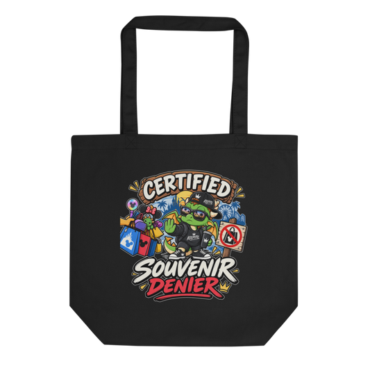 "Certified Souvenir Denier" Dragon Dad Tote Bag