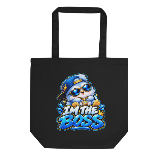 "I'm the Boss" Penguin Tote Bag