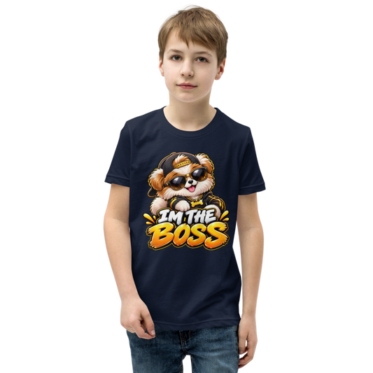 Cool Puppy Boss Kids T-Shirt