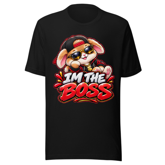 "I'm the Boss" Bunny T-Shirt